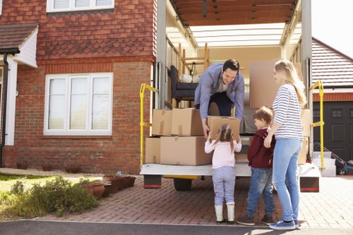 Local removals team helping with a home move in Tooting