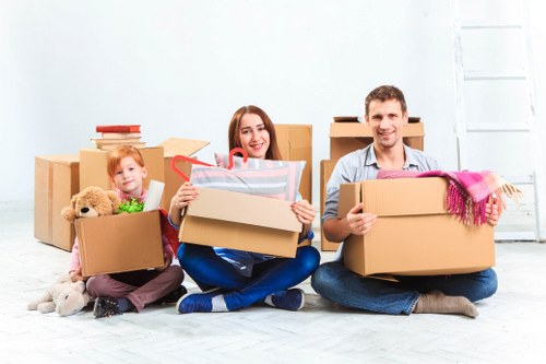 Local removal team handling a home move in Tooting