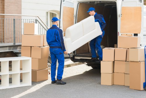Local storage collection and transport service in Tooting