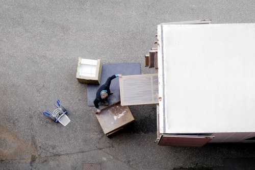 Moving truck service handling access and parking challenges in Tooting