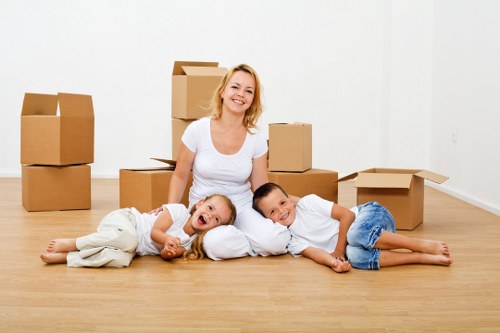 Professional movers completing a secure and carefully planned removal